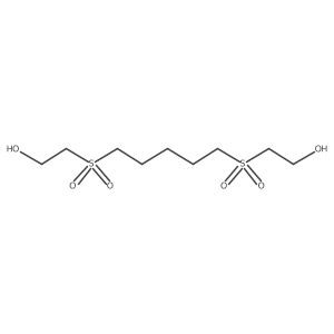 2-[5-(2-Hydroxyethanesulfonyl)pentanesulfonyl]ethan-1-ol Structure