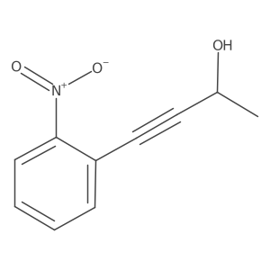 4-(2-Nitrophenyl)-3-butyn-2-ol Structure