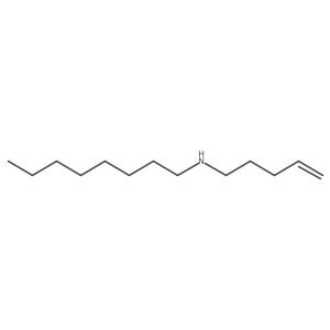 N-4-Penten-1-yl-1-octanamine结构式