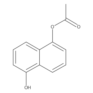 5-Hydroxynaphthalen-1-yl acetate Structure