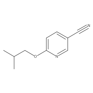6-(2-Methylpropoxy)pyridine-3-carbonitrile结构式