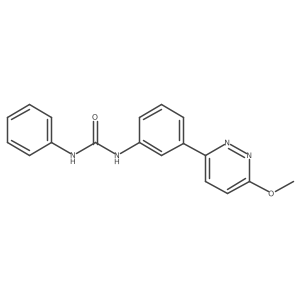 1-(3-(6-Methoxypyridazin-3-yl)phenyl)-3-phenylurea结构式