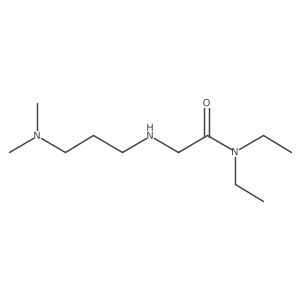 2-[[3-(Dimethylamino)propyl]amino]-N,N-diethylacetamide结构式