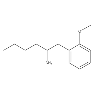 1-(2-Methoxyphenyl)hexan-2-amine结构式