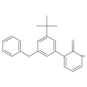 3-(3-tert-Butyl-5-phenoxy-phenyl)-1H-pyridin-2-one Structure