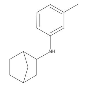 N-(3-Methylphenyl)bicyclo[2.2.1]heptan-2-amine Structure