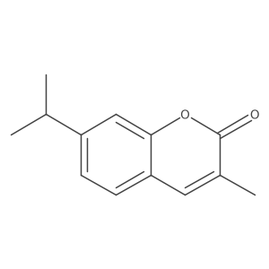7-Isopropyl-3-methyl-2H-chromen-2-one Structure