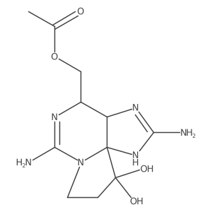 13-O-Acetyldecarbamoylsaxitoxin结构式