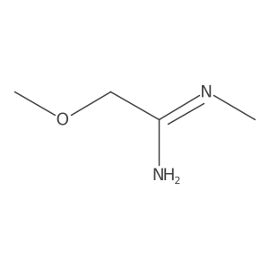 2-Methoxy-N-methylethanimidamide结构式