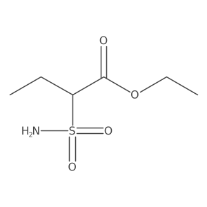 Ethyl 2-sulfamoylbutanoate结构式