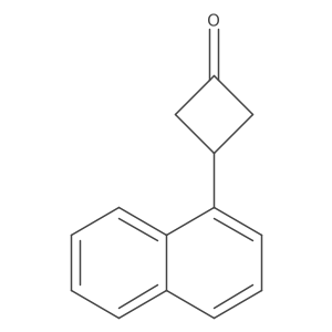 3-(1-Naphthyl)cyclobutanone Structure