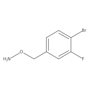 O-(4-Bromo-3-fluorobenzyl)hydroxylamine Structure