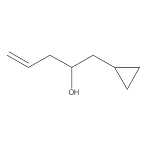 1-Cyclopropylpent-4-en-2-ol结构式