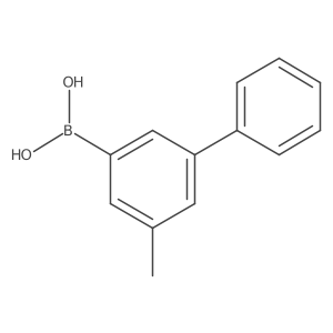 3-Methyl-5-phenylphenylboronic acid结构式