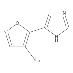 5-(1H-imidazol-5-yl)-1,2-oxazol-4-amine Structure