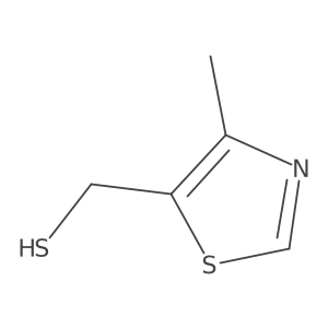 (4-Methyl-1,3-thiazol-5-yl)methanethiol Structure