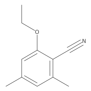 2-Ethoxy-4,6-dimethylbenzonitrile Structure