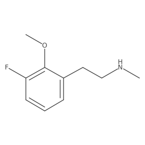 [2-(3-Fluoro-2-methoxyphenyl)ethyl](methyl)amine Structure