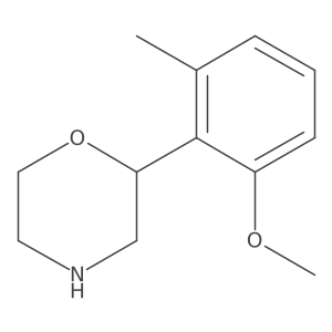 2-(2-Methoxy-6-methylphenyl)morpholine Structure