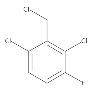 2,6-Dichloro-3-fluorobenzyl chloride Structure