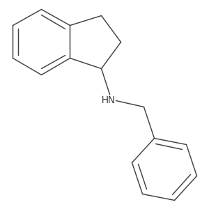 (R)-N-Benzyl-2,3-dihydro-1H-inden-1-amine Structure