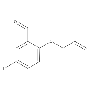 2-(Allyloxy)-5-fluorobenzaldehyde结构式