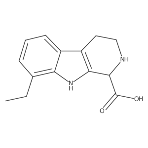 8-ethyl-1H,2H,3H,4H,9H-pyrido[3,4-b]indole-1-carboxylic acid Structure