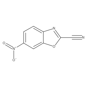 6-Nitro-1,3-benzoxazole-2-carbonitrile结构式