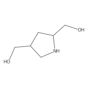 [4-(Hydroxymethyl)pyrrolidin-2-yl]methanol Structure
