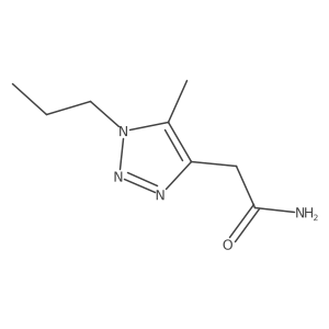 2-(5-methyl-1-propyl-1H-1,2,3-triazol-4-yl)acetamide Structure