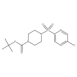 2-[(4-Boc-1-piperazinyl)sulfonyl]-5-chloropyrazine Structure