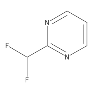 2-(Difluoromethyl)pyrimidine结构式
