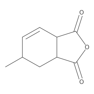 Tetrahydro-4-methylphthalic anhydride Structure