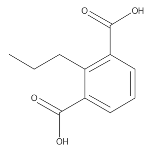 2-n-Propylisophthalic acid Structure