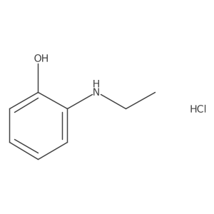 2-(Ethylamino)phenol hydrochloride Structure