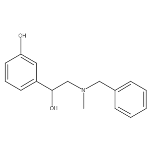 Benzenemethanol, 3-hydroxy-alpha-[[methyl(phenylmethyl)amino]methyl]-, (alphaS)-结构式