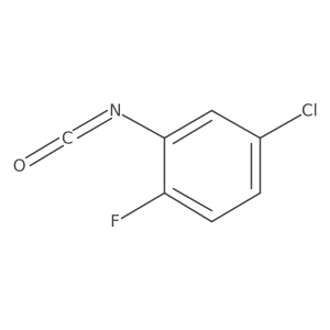 4-Chloro-1-fluoro-2-isocyanatobenzene结构式