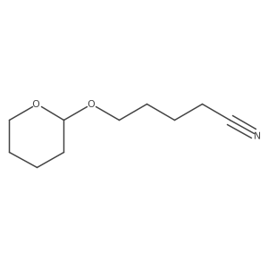 5-(Oxan-2-yloxy)pentanenitrile结构式
