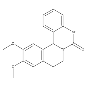11,12-Dimethoxy-5,8,9,13b-tetrahydroisoquinolino[2,1-c]quinazolin-6-one Structure