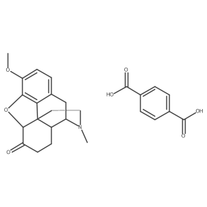 Hydrocodone terephthalate结构式