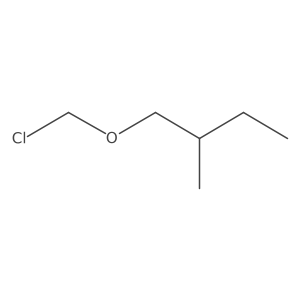 1-(Chloromethoxy)-2-methylbutane Structure