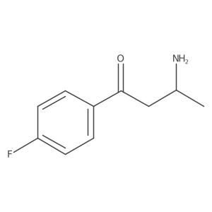 3-Amino-1-(4-fluorophenyl)butan-1-one Structure