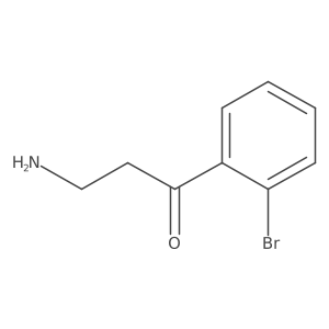 3-Amino-1-(2-bromophenyl)propan-1-one结构式