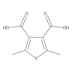 Dimethylthiophene-3,4-dicarboxylic acid结构式