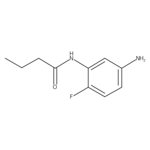 N-(5-Amino-2-fluorophenyl)butanamide Structure