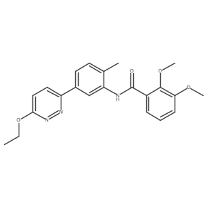 N-[5-(6-ethoxypyridazin-3-yl)-2-methylphenyl]-2,3-dimethoxybenzamide结构式