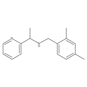 N-[(2,4-Dimethylphenyl)methyl]-I+/--methyl-2-pyridinemethanamine Structure