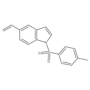1-Tosyl-5-vinyl-1H-indole Structure