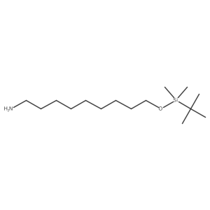 9-((tert-Butyldimethylsilyl)oxy)nonan-1-amine结构式