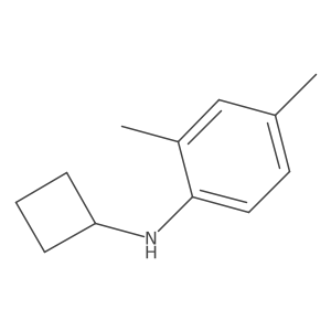 N-cyclobutyl-2,4-dimethylaniline Structure